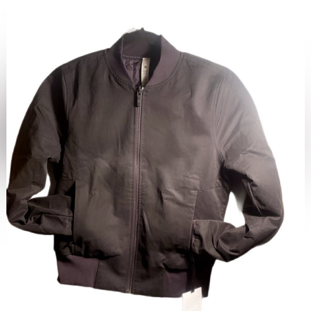 Lululemon Non-Stop Reversible Cotton Jacket NWT | Water-Resistant Bomber 2 - Picture 3 of 4